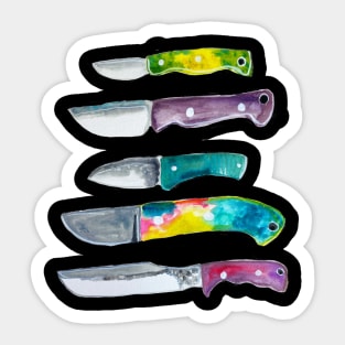 Knives Sticker